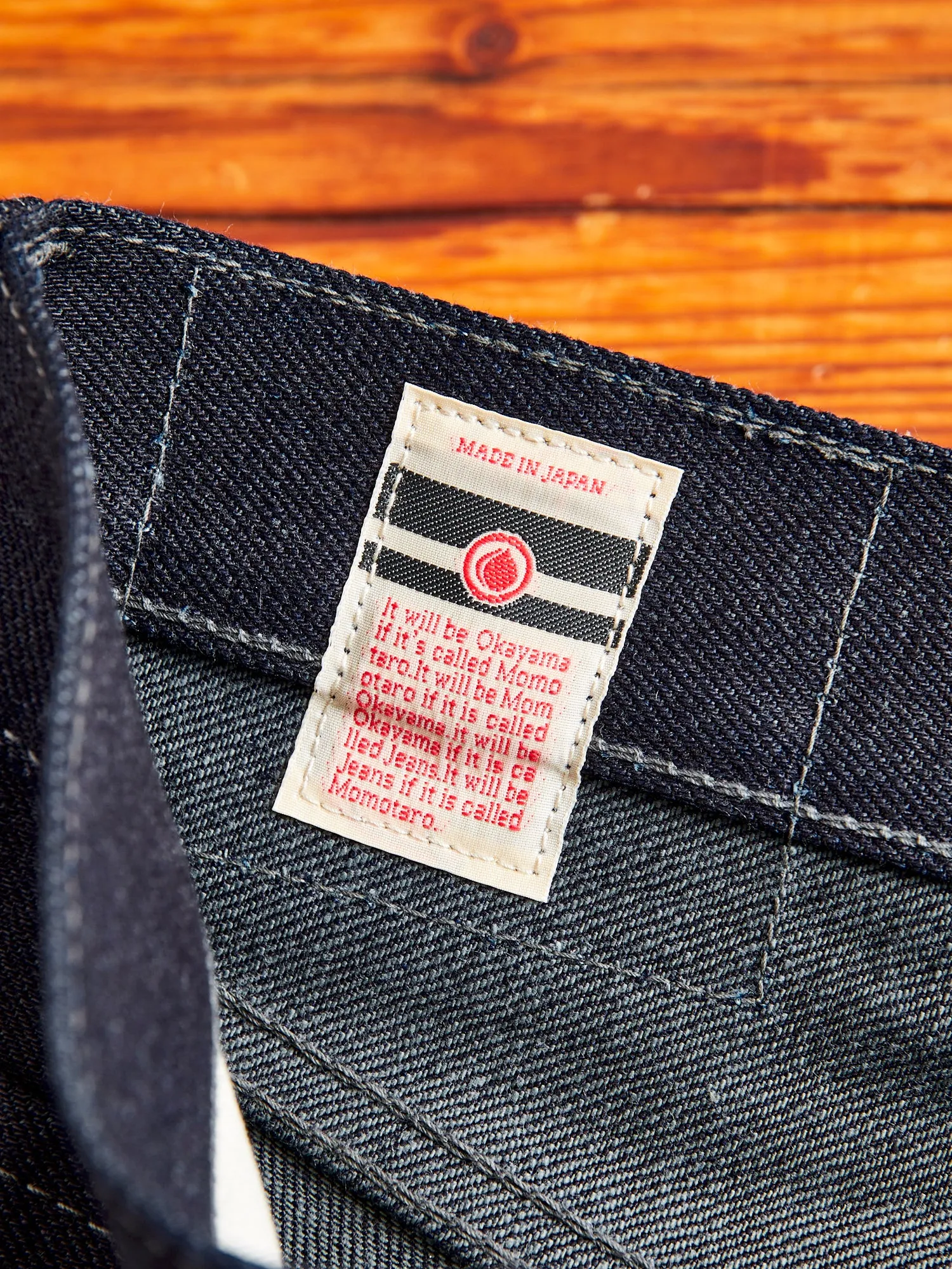 0405-52G "Indigo x Grey" 18oz Selvedge Denim - High Tapered Fit