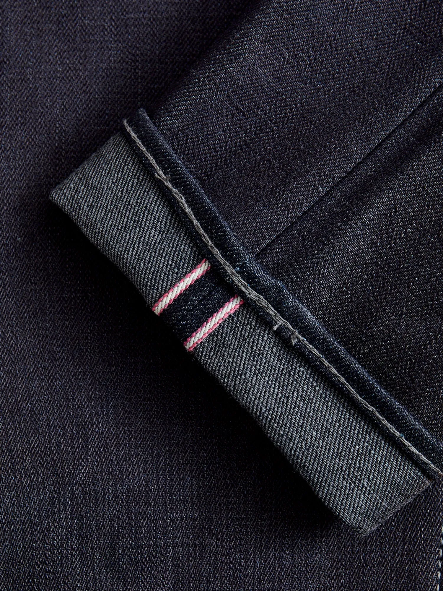 0405-52G "Indigo x Grey" 18oz Selvedge Denim - High Tapered Fit