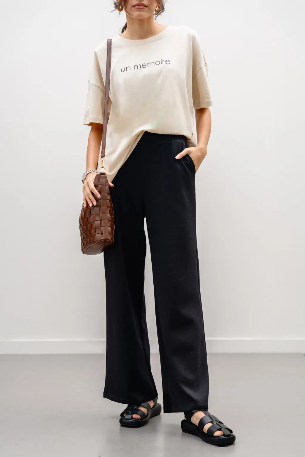 ALL-DAY WIDE PANTS