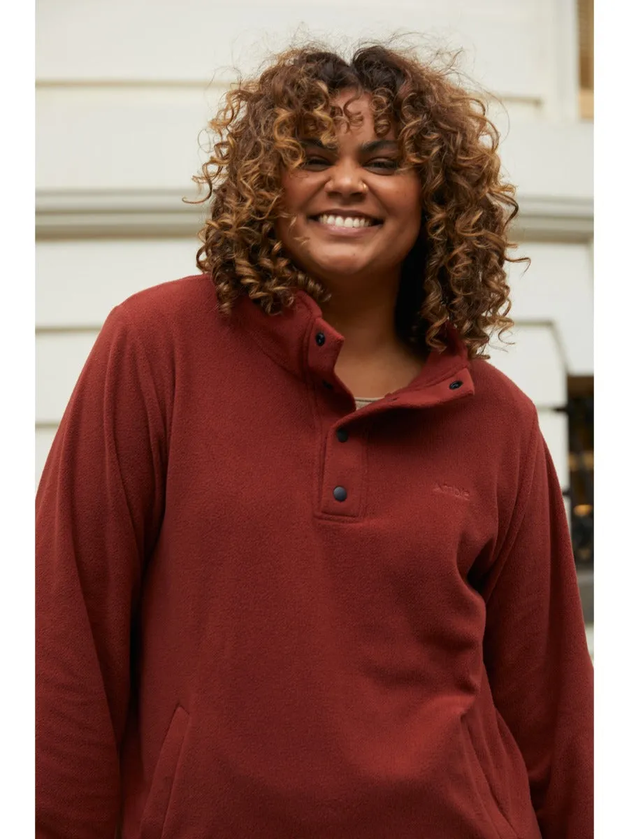Amble Feathertop Women’s Fleece Terracotta Plus Sizes 2XL - 4XL