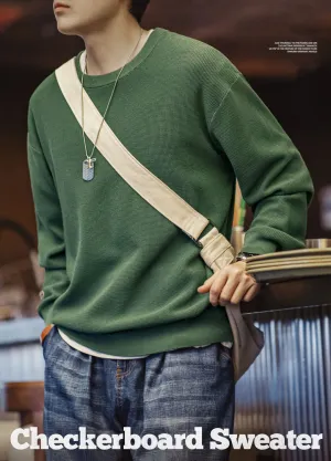 American Workwear Knitted Clean Fit Pullover Men's Sweater