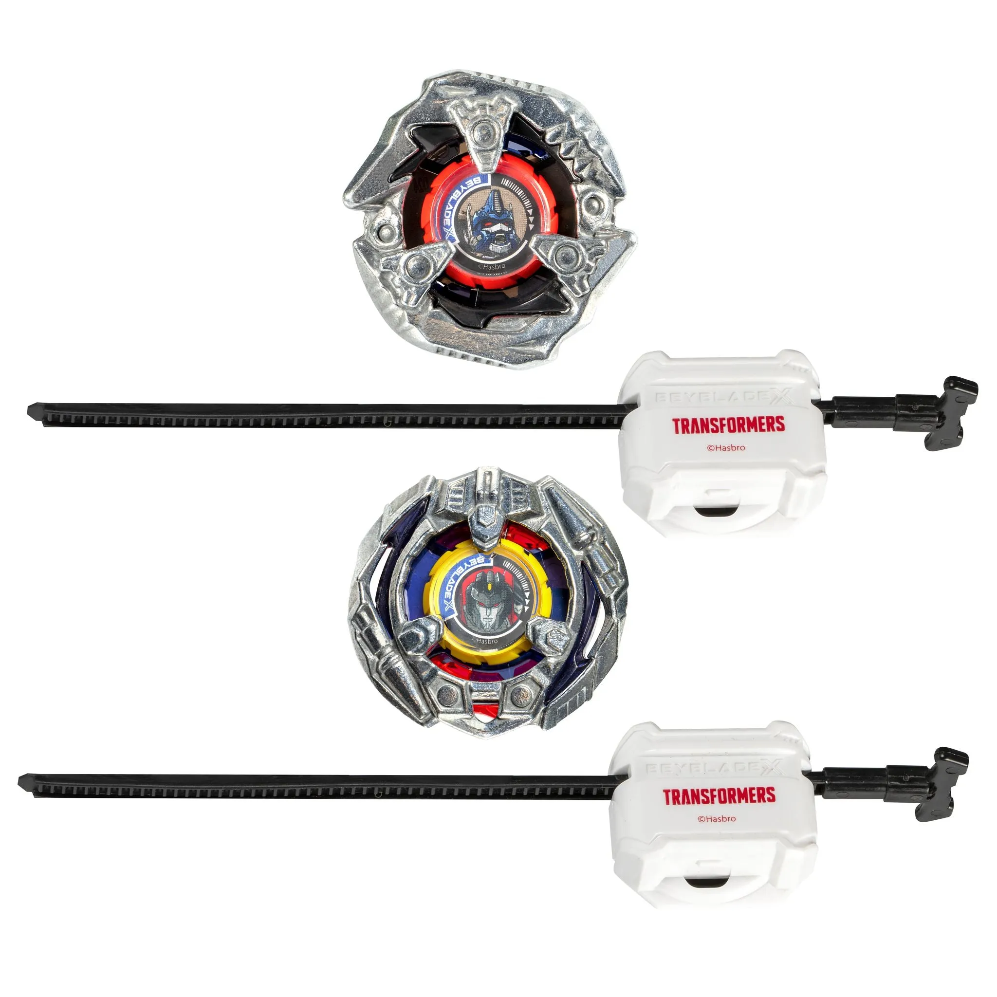 Beyblade X Transformers Collab Optimus Primal 3-60F vs. Starscream 3-80N