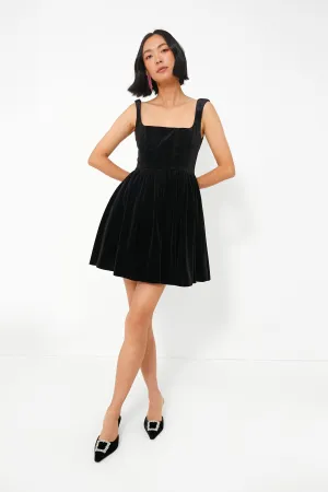 Black Chase Mini Dress