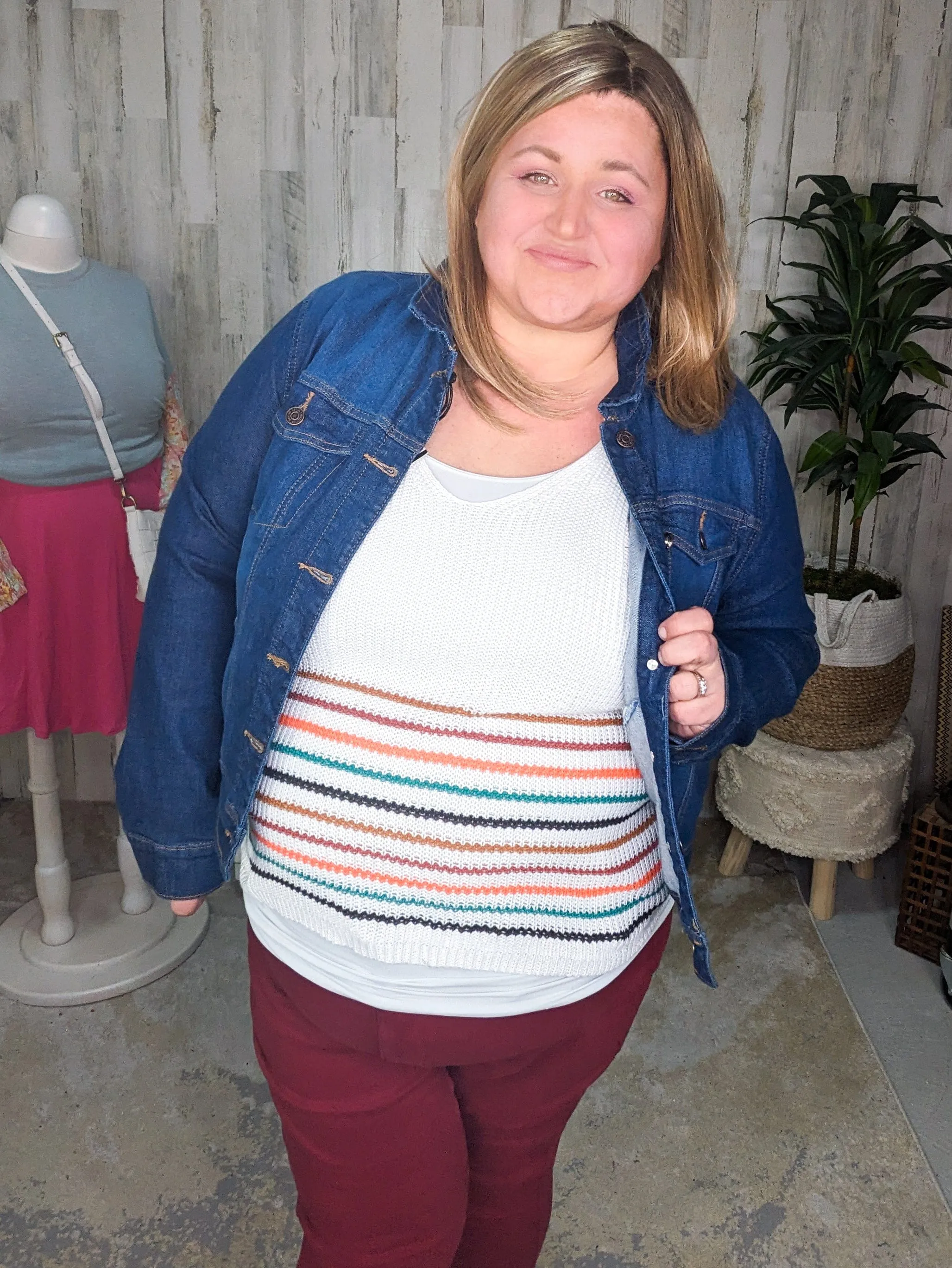 Blue Jean Baby Classic Stretch Denim Jacket (2 washes)