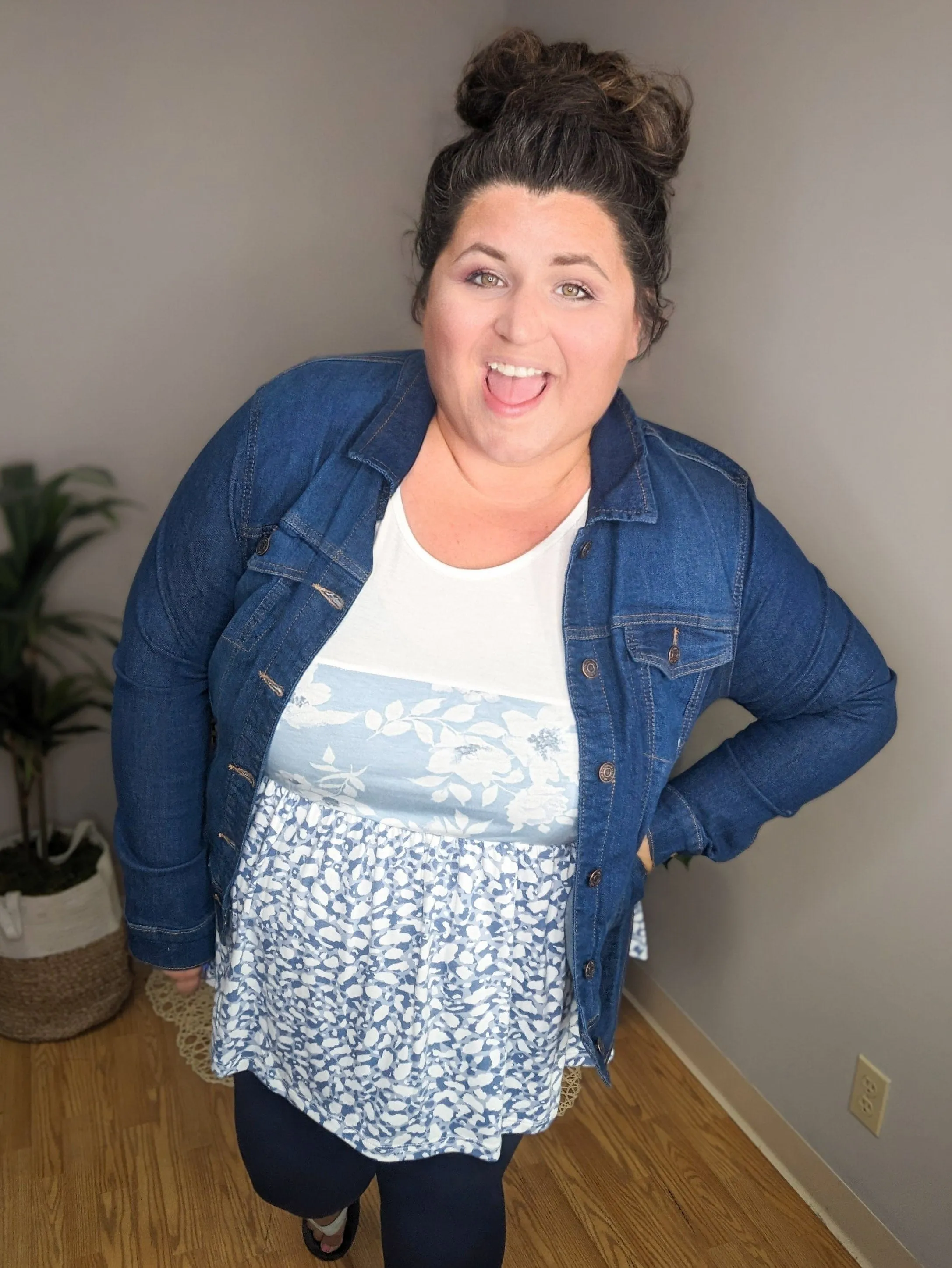 Blue Jean Baby Classic Stretch Denim Jacket (2 washes)