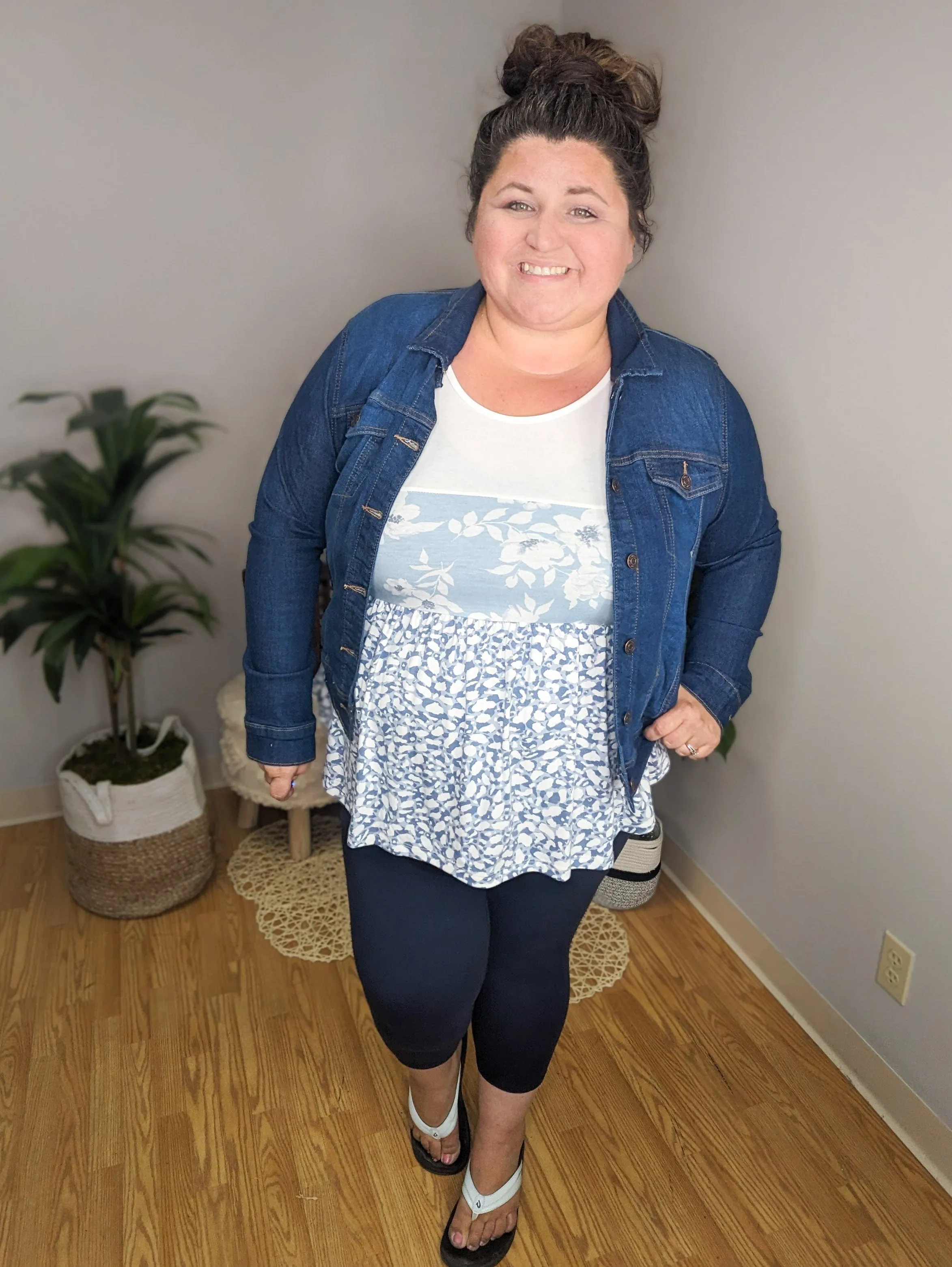 Blue Jean Baby Classic Stretch Denim Jacket (2 washes)