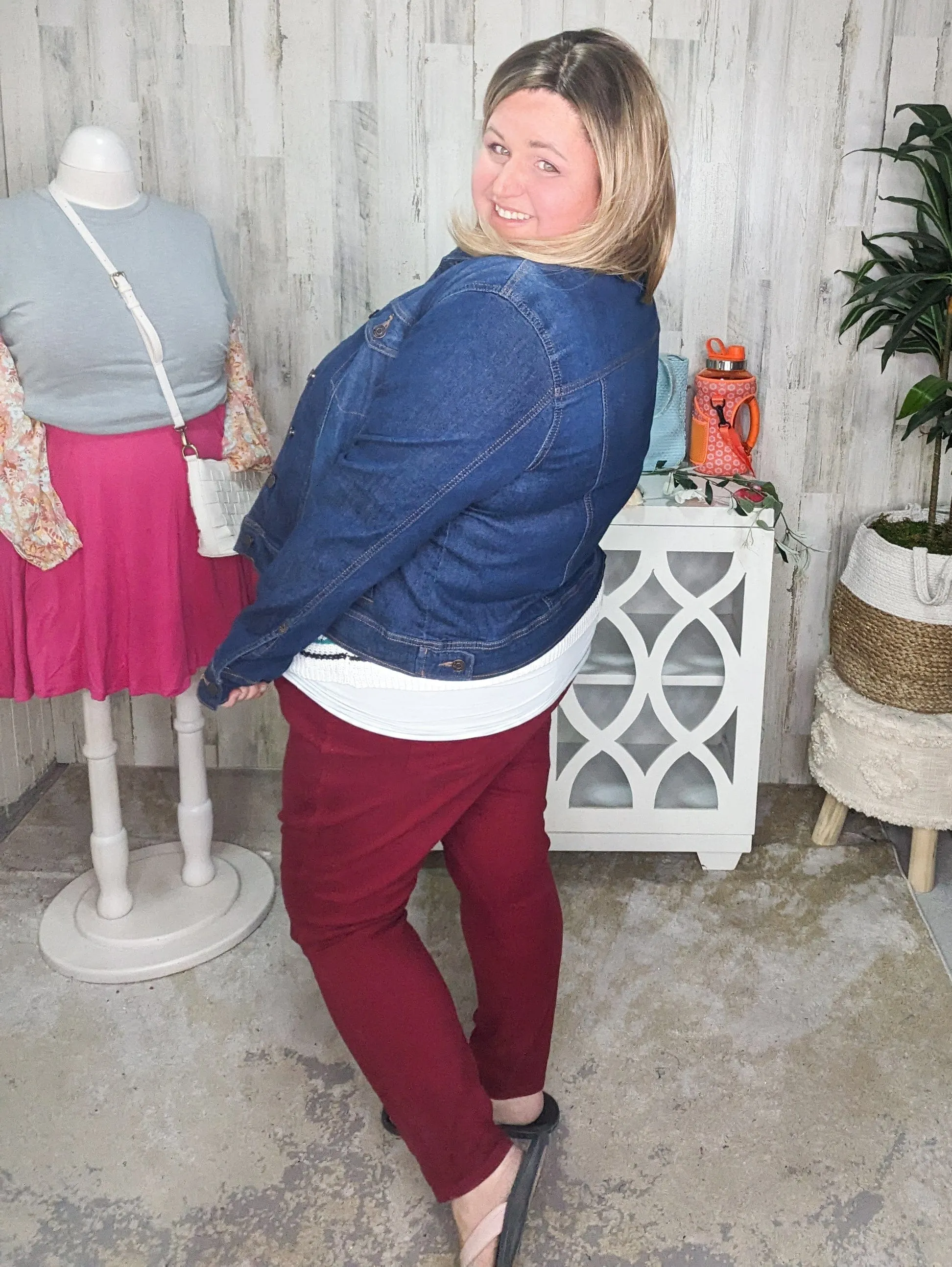 Blue Jean Baby Classic Stretch Denim Jacket (2 washes)