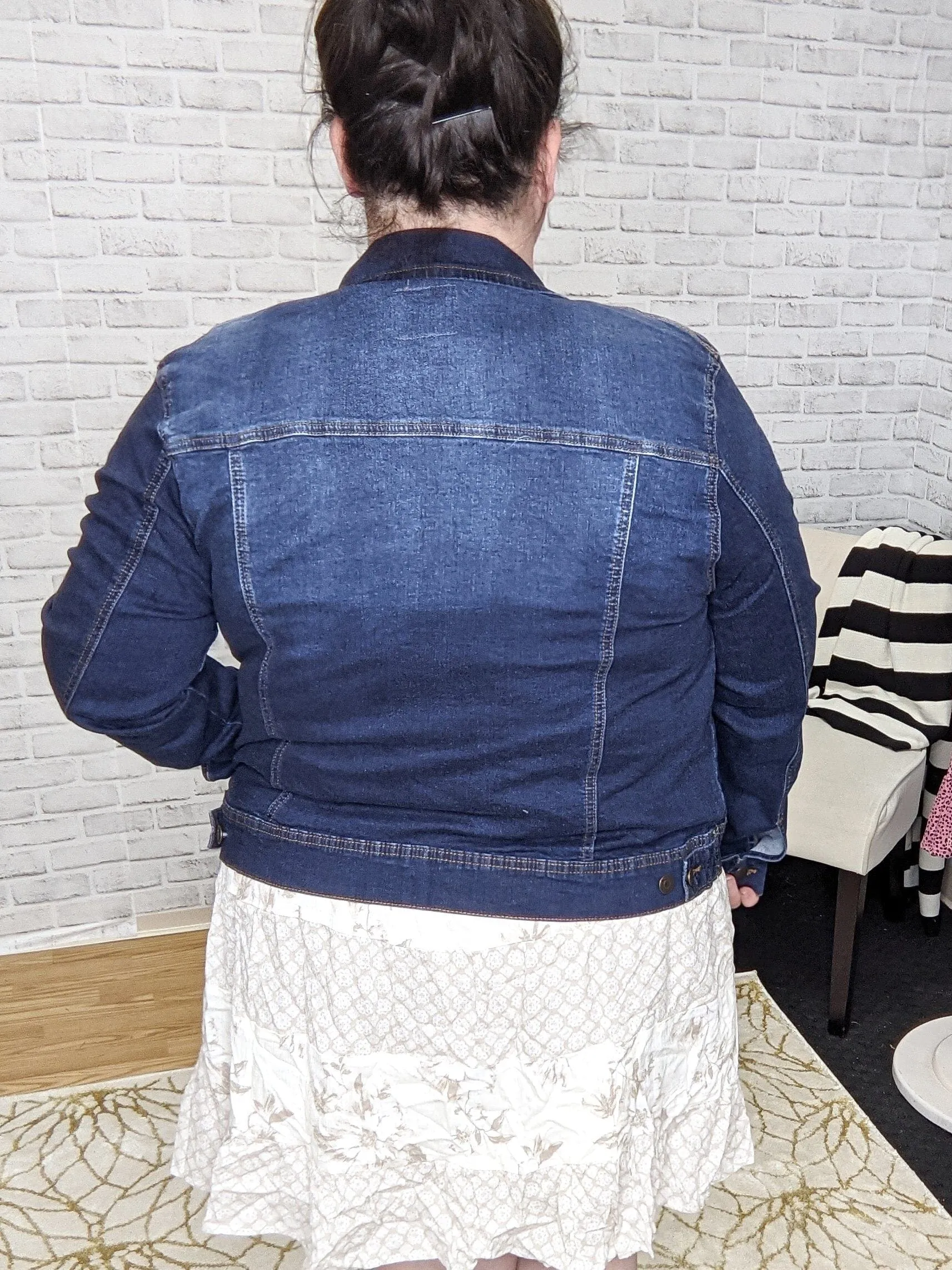 Blue Jean Baby Classic Stretch Denim Jacket (2 washes)
