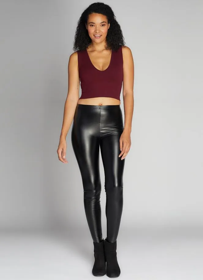 C'EST MOI MATT LIQUID LEGGING BLACK