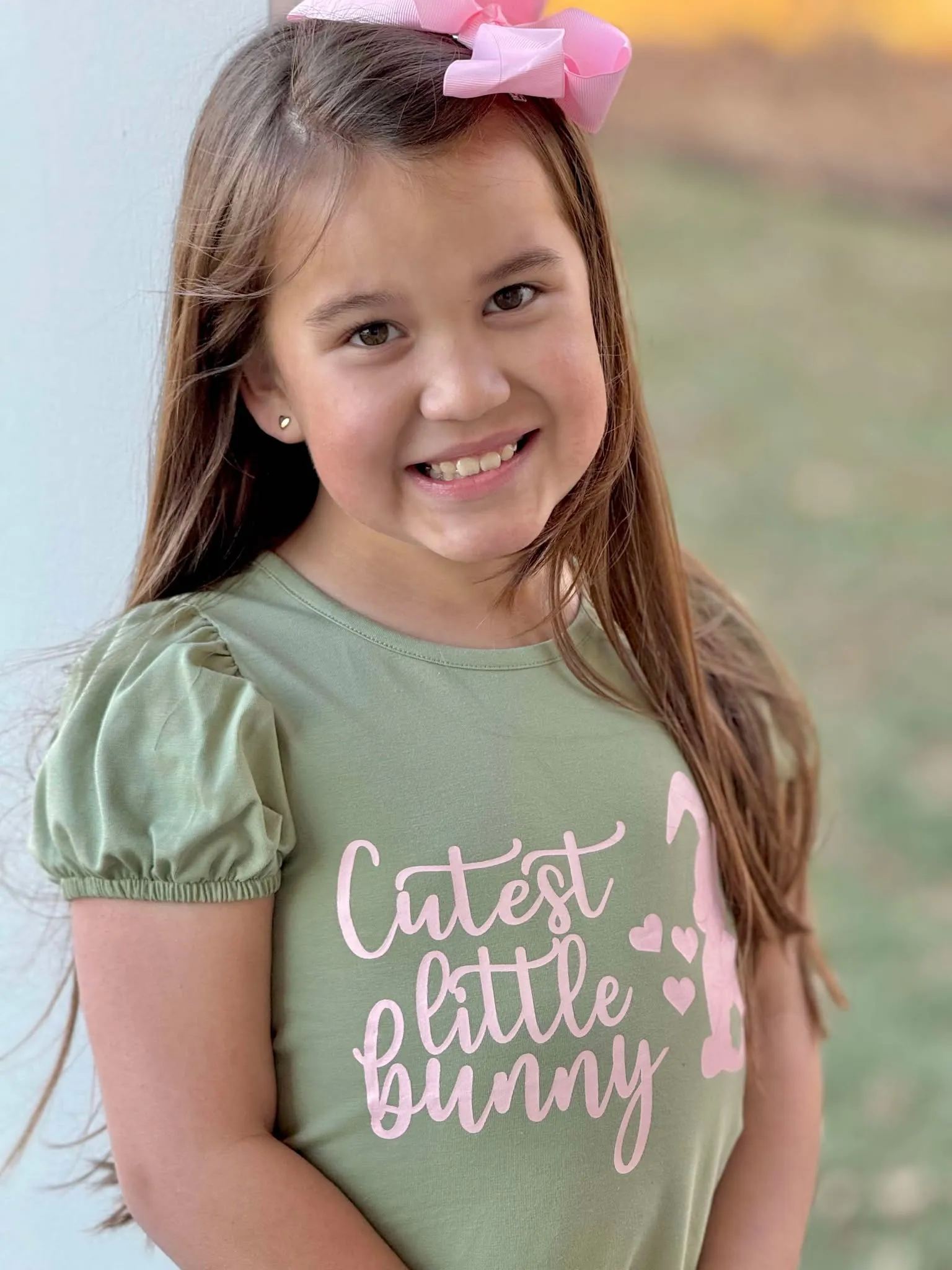 Cutest Little Bunny Flare Pants Set