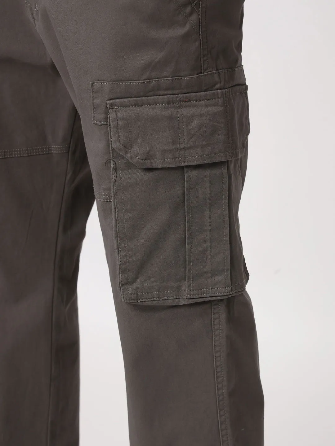 Dark grey straight fit