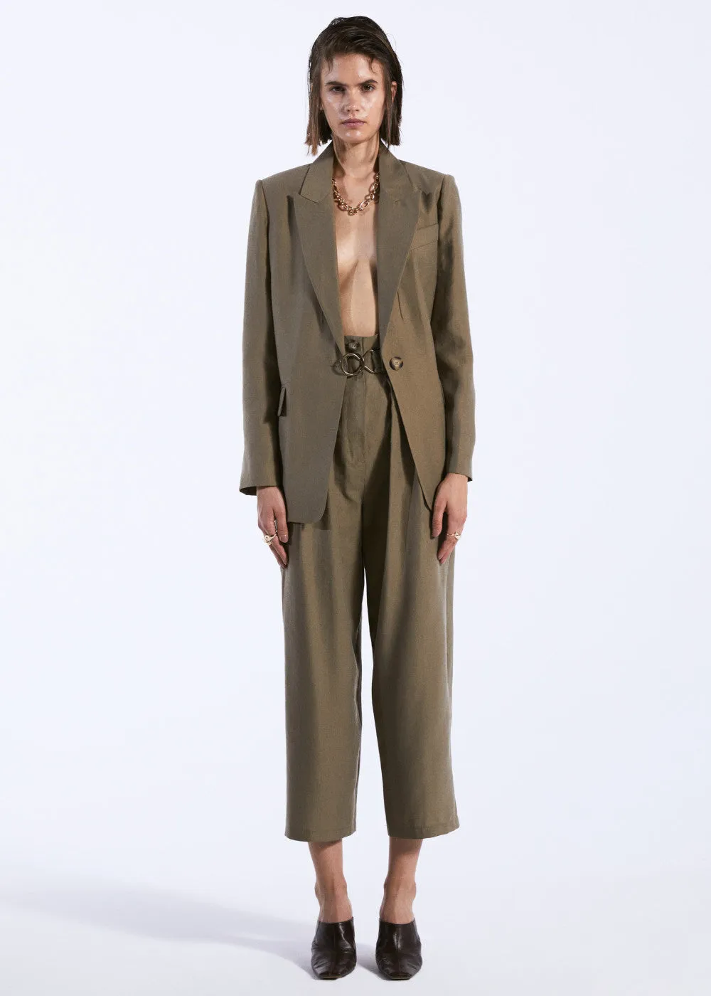 Elegant Formal Pant With Belt by BYNES NEW YORK | Apparel & Accessories