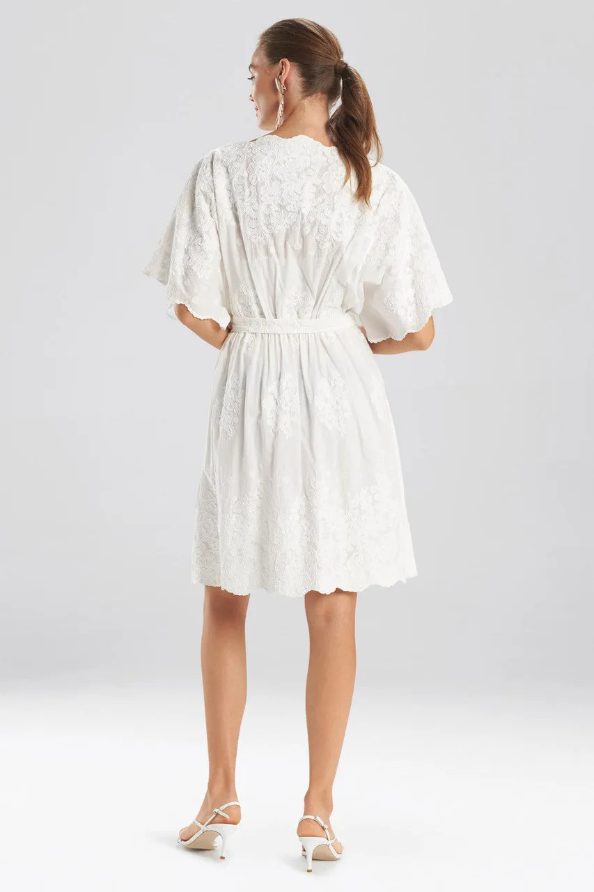 Embroidered Voile Dress