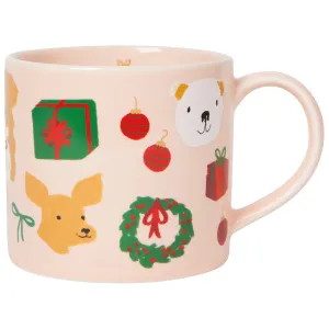Holiday Hounds Christmas Mug in a Box