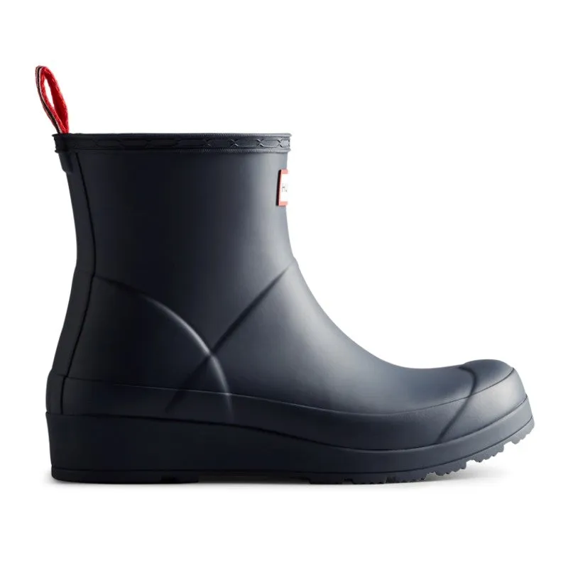 Hunter Play Short Ladies Chelsea Wellington Boot - Valtameri Blue