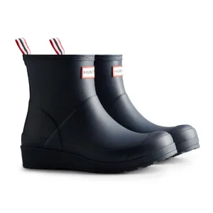 Hunter Play Short Ladies Chelsea Wellington Boot - Valtameri Blue