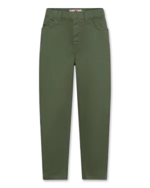 james pants - olive night/earth green