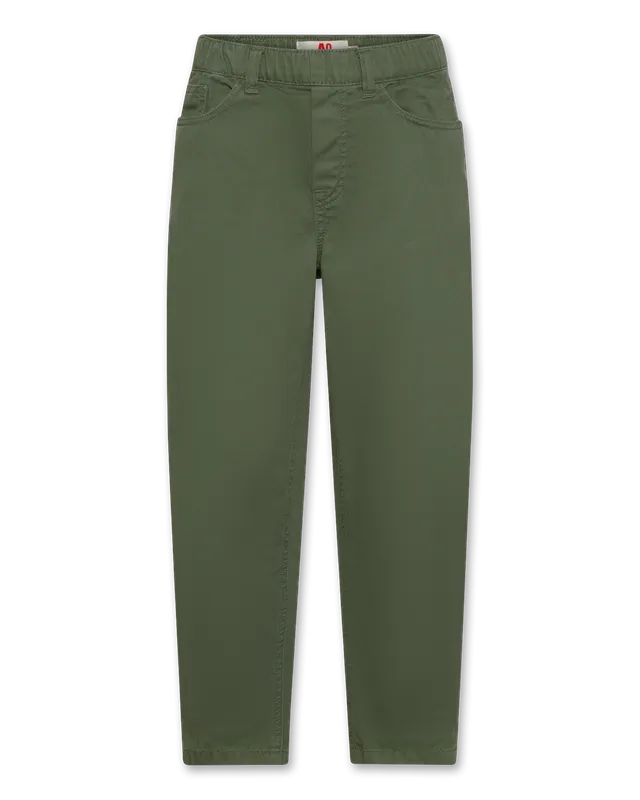 james pants - olive night/earth green