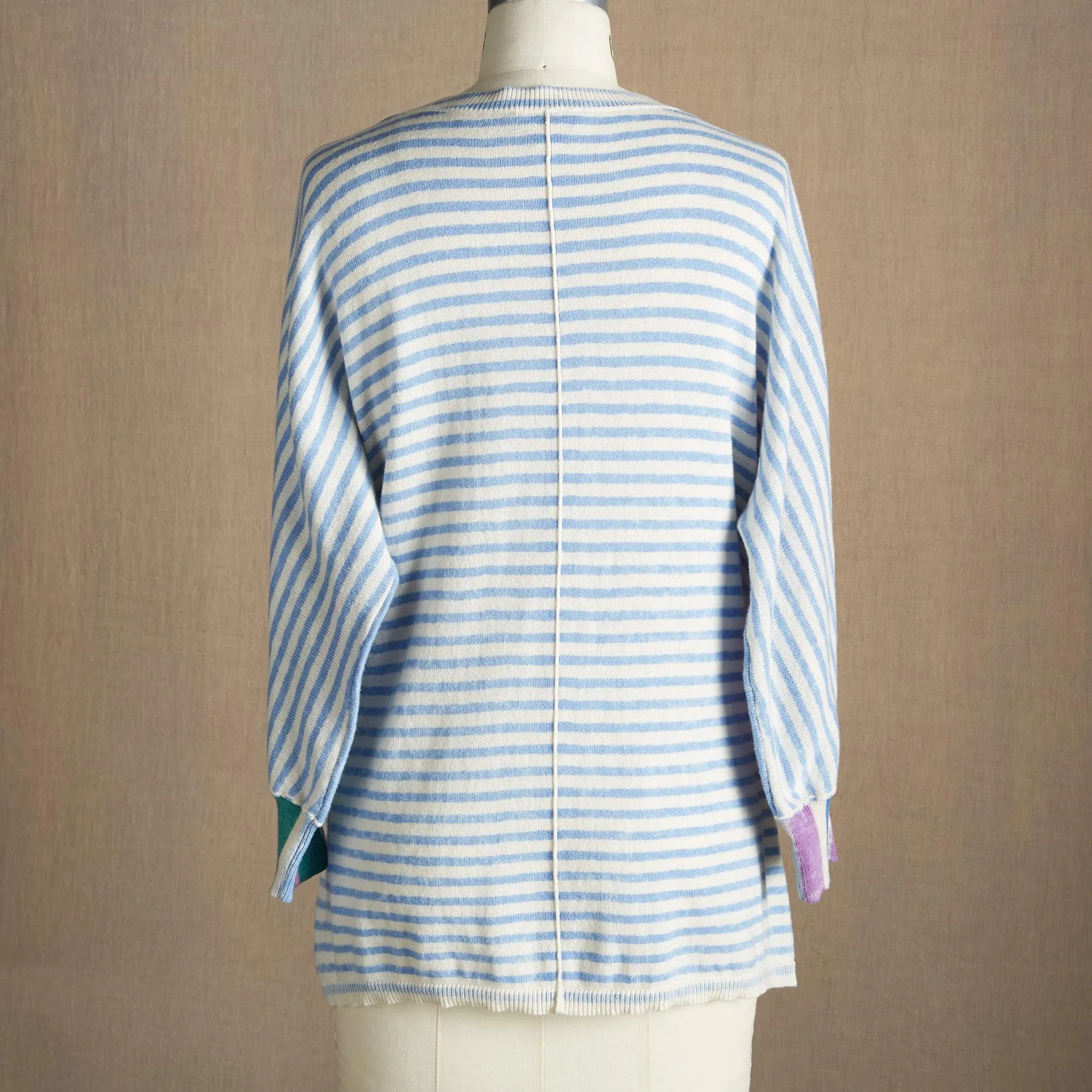 Johanna Striped Sweater, Petite