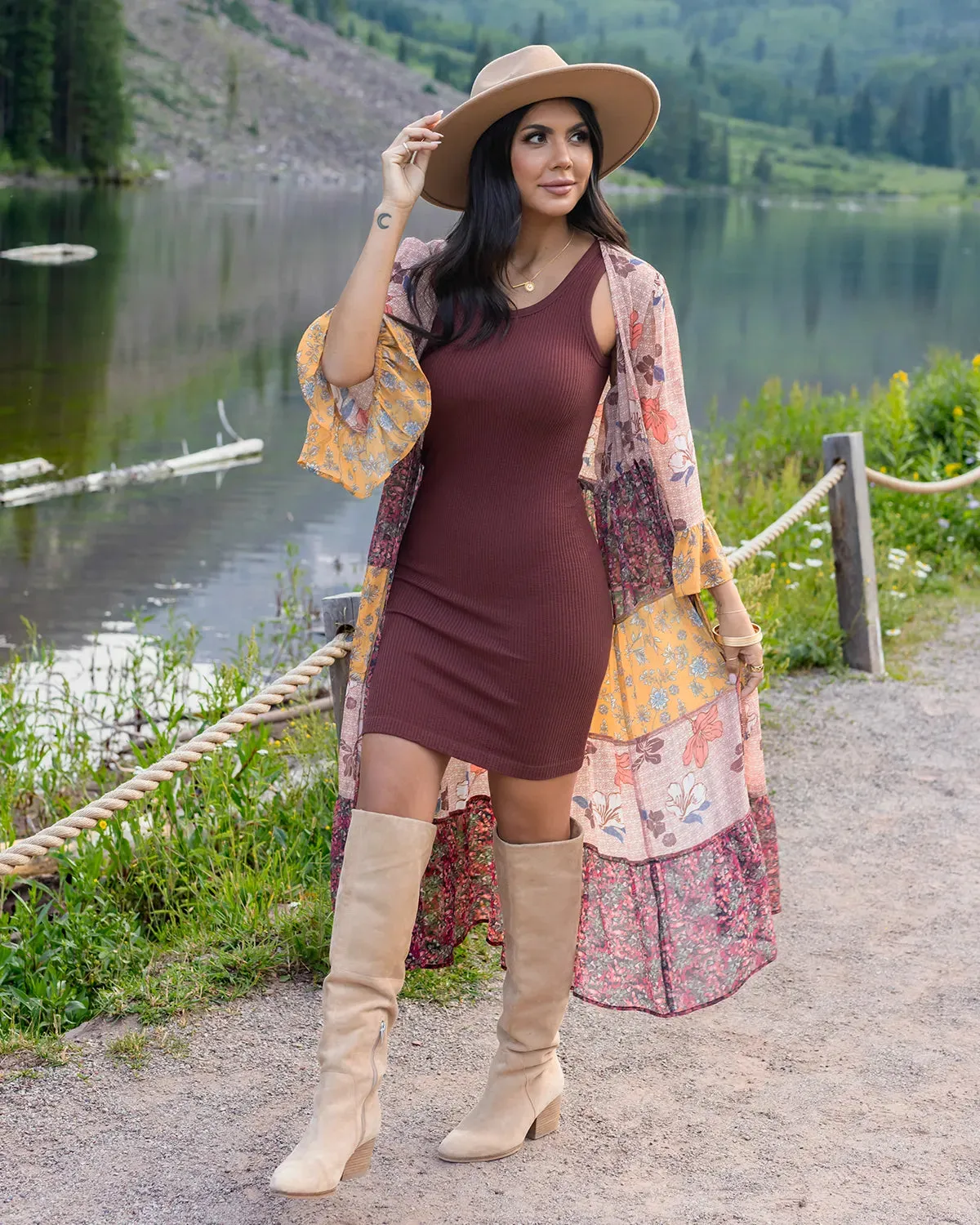 Mahogany Brami Tank Dress