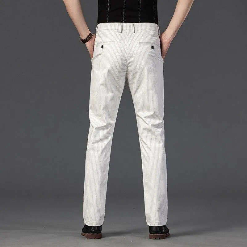 Men's Formal Regular Fit Stretch Pants