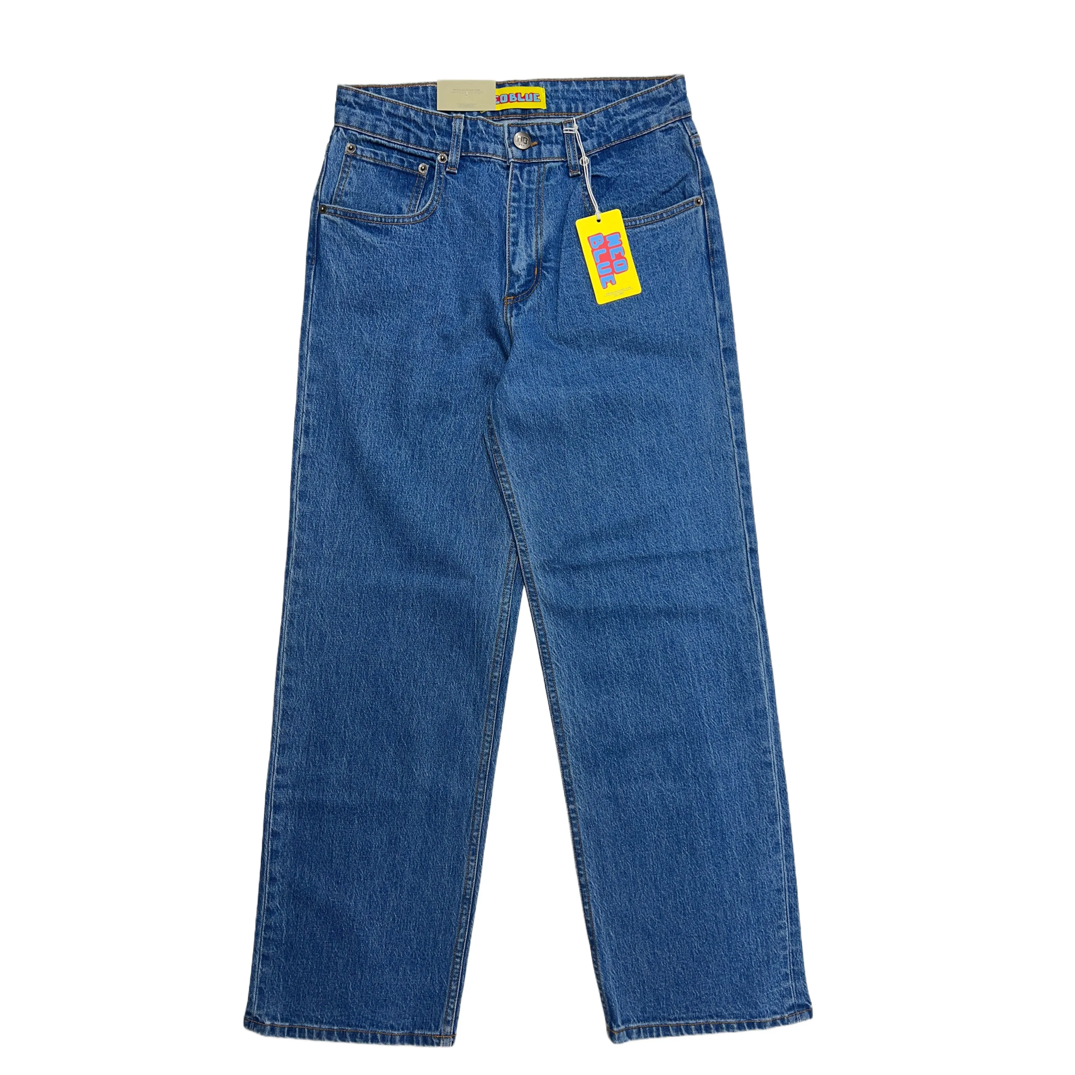 Neo Blue Baggy Pants