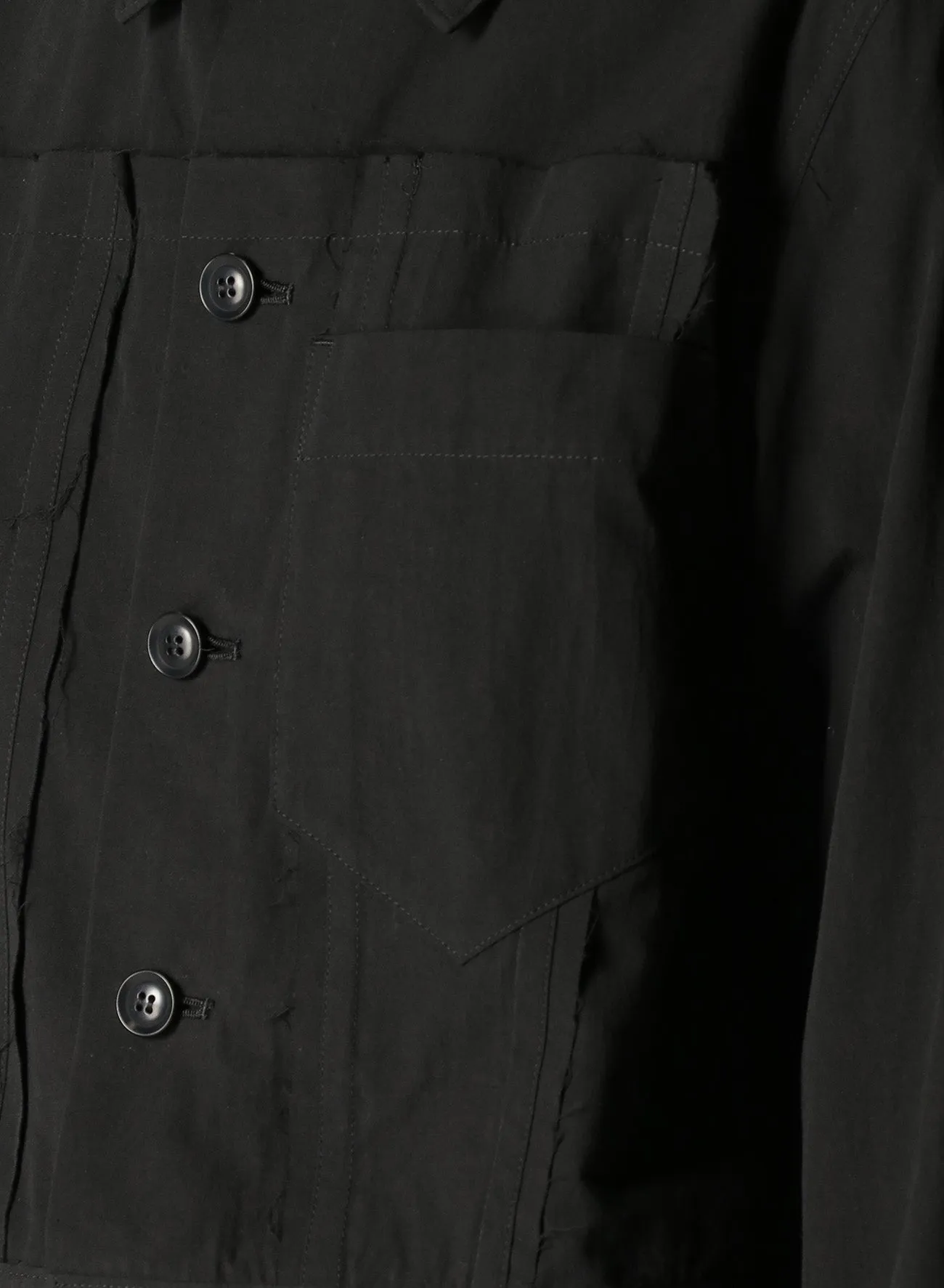 ORGANIC DENIM/LINEN JACKET
