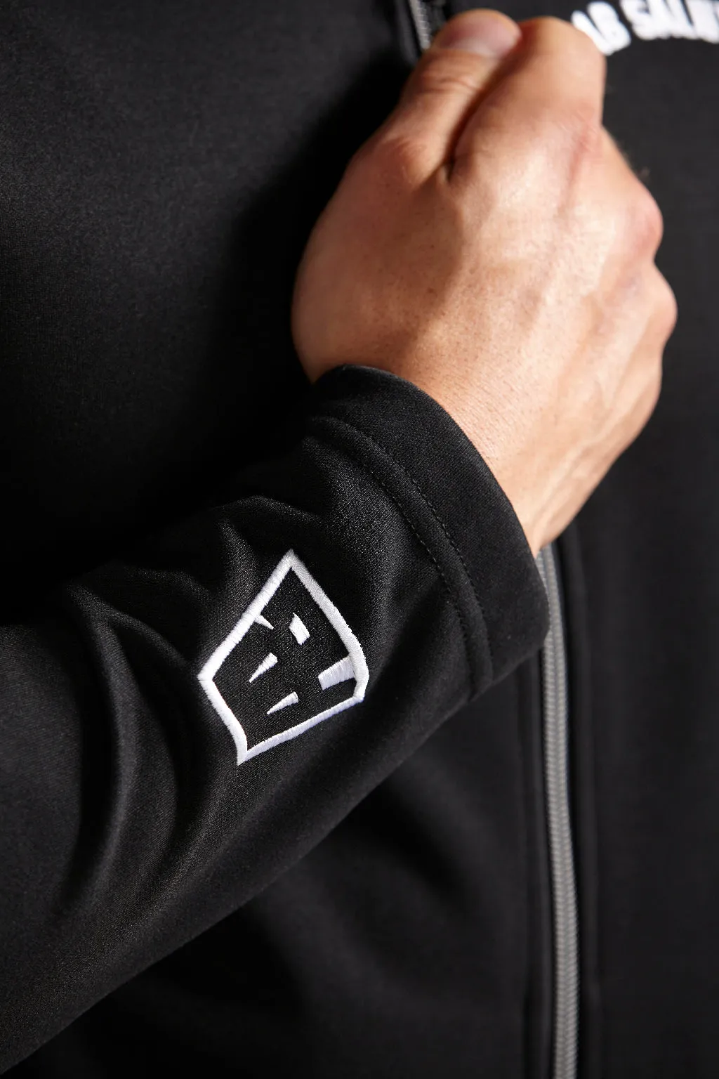 Premium Full Zip - Black