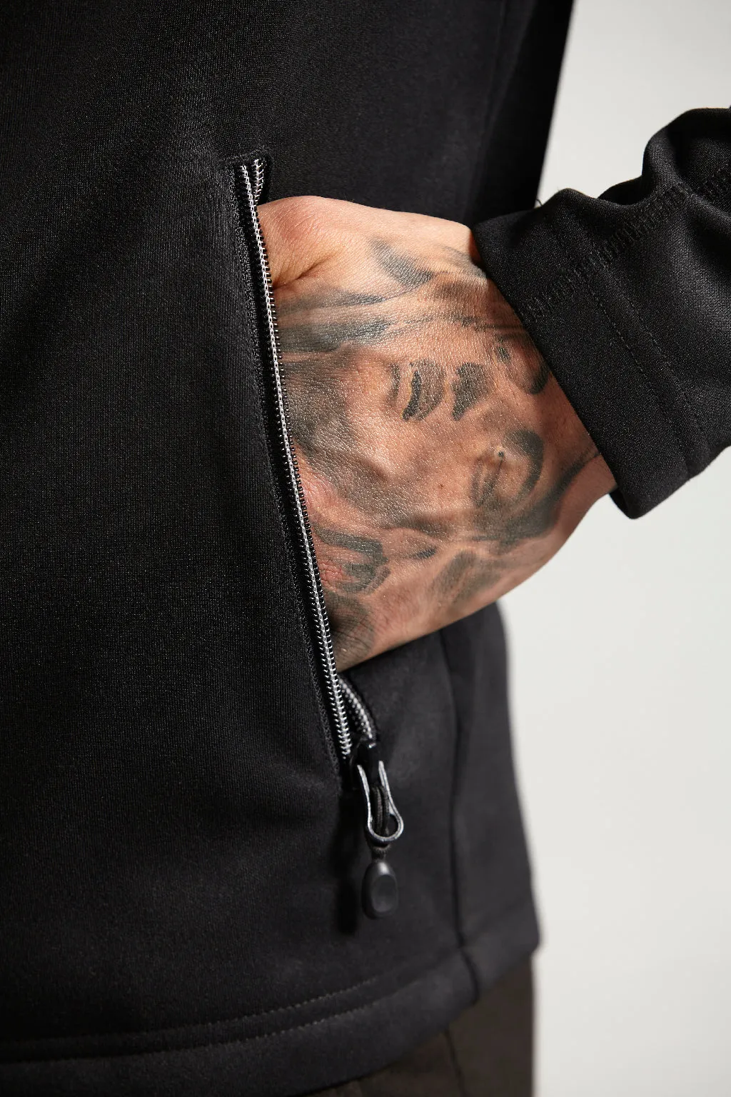 Premium Full Zip - Black