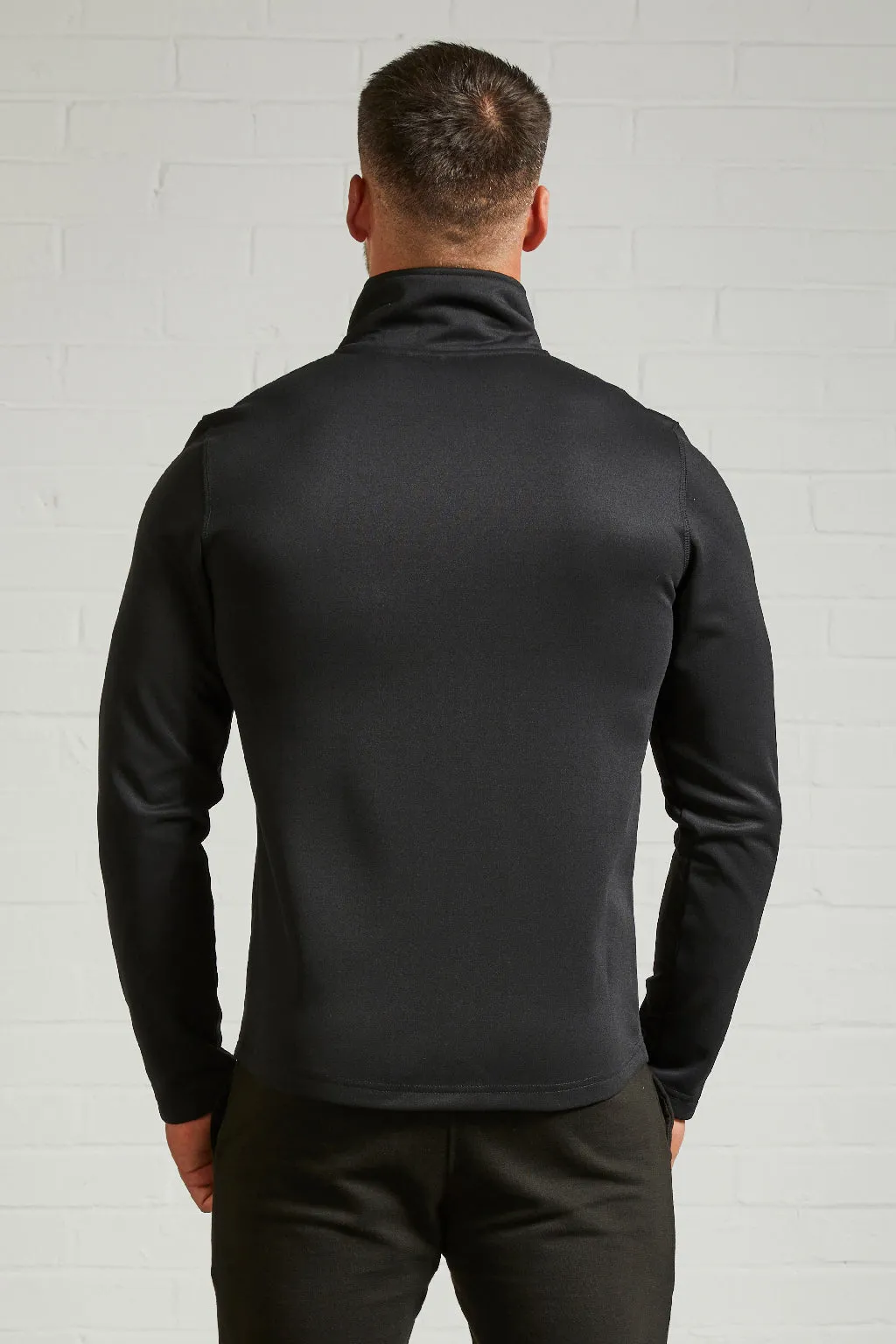 Premium Full Zip - Black