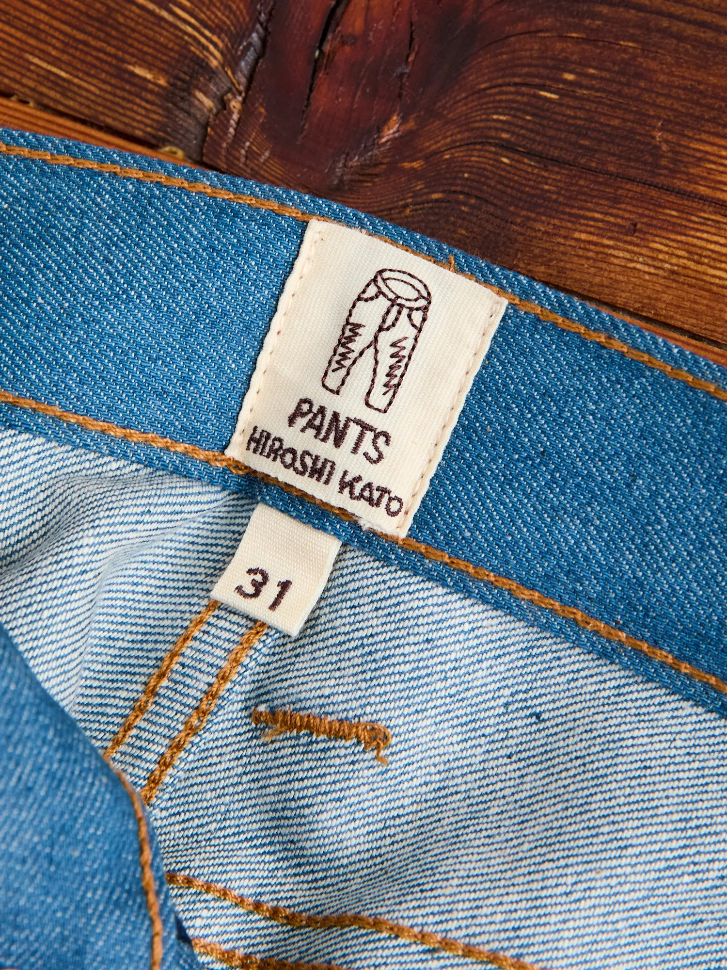 "Old Blue Raw" 10.5oz Indigo Stretch Selvedge Denim - Pen Slim