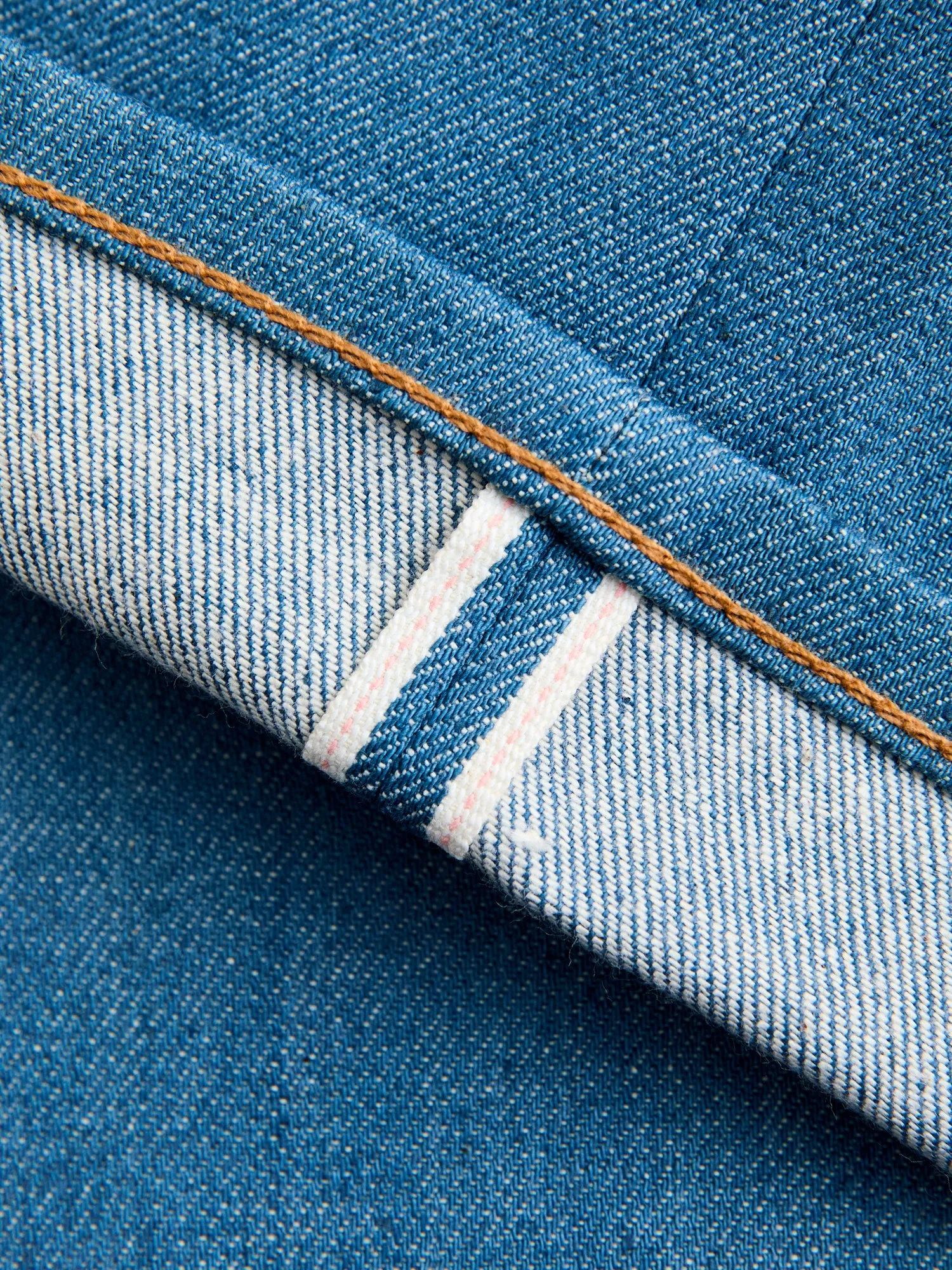 "Old Blue Raw" 10.5oz Indigo Stretch Selvedge Denim - Pen Slim