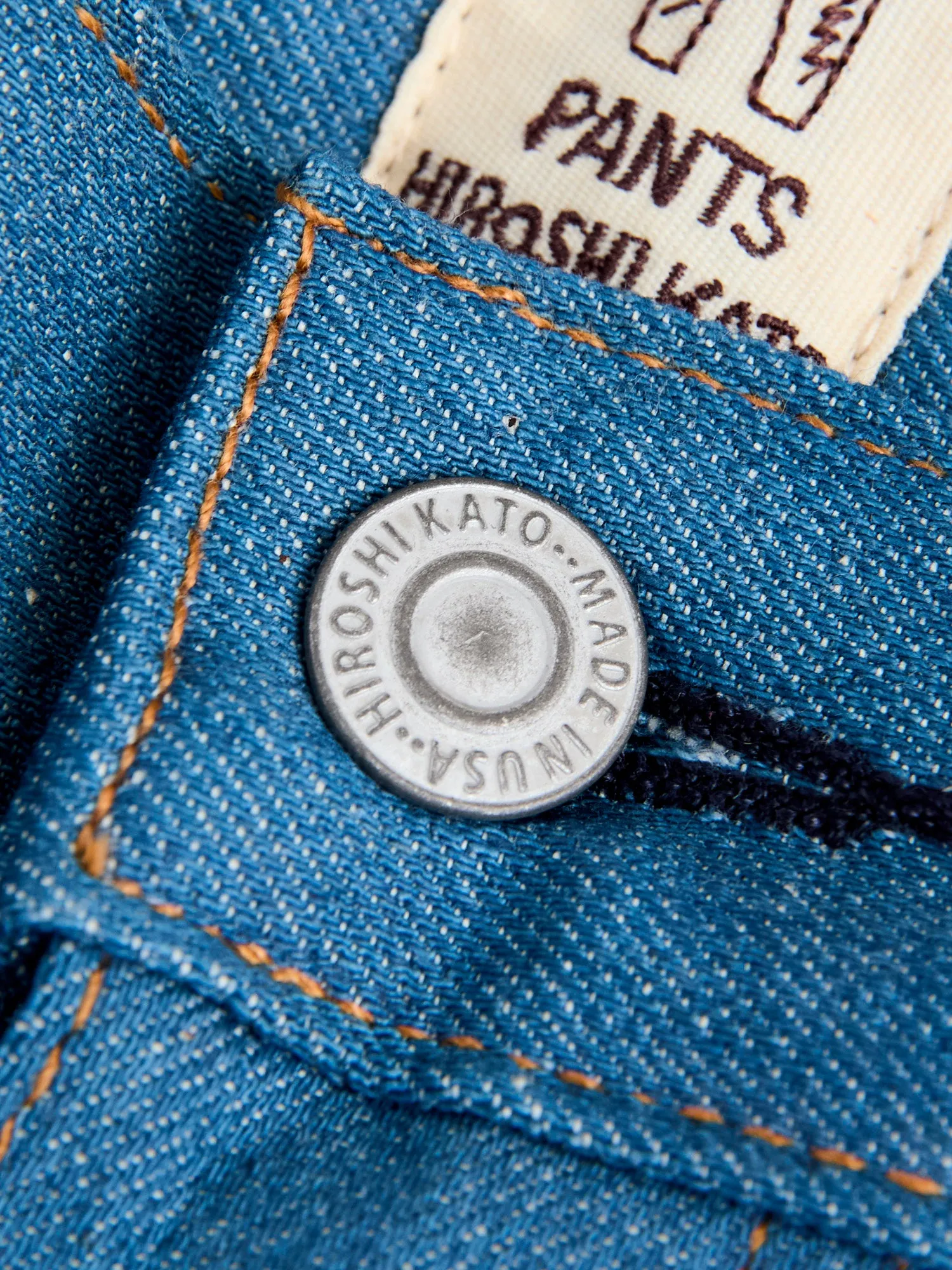 "Old Blue Raw" 10.5oz Indigo Stretch Selvedge Denim - Pen Slim