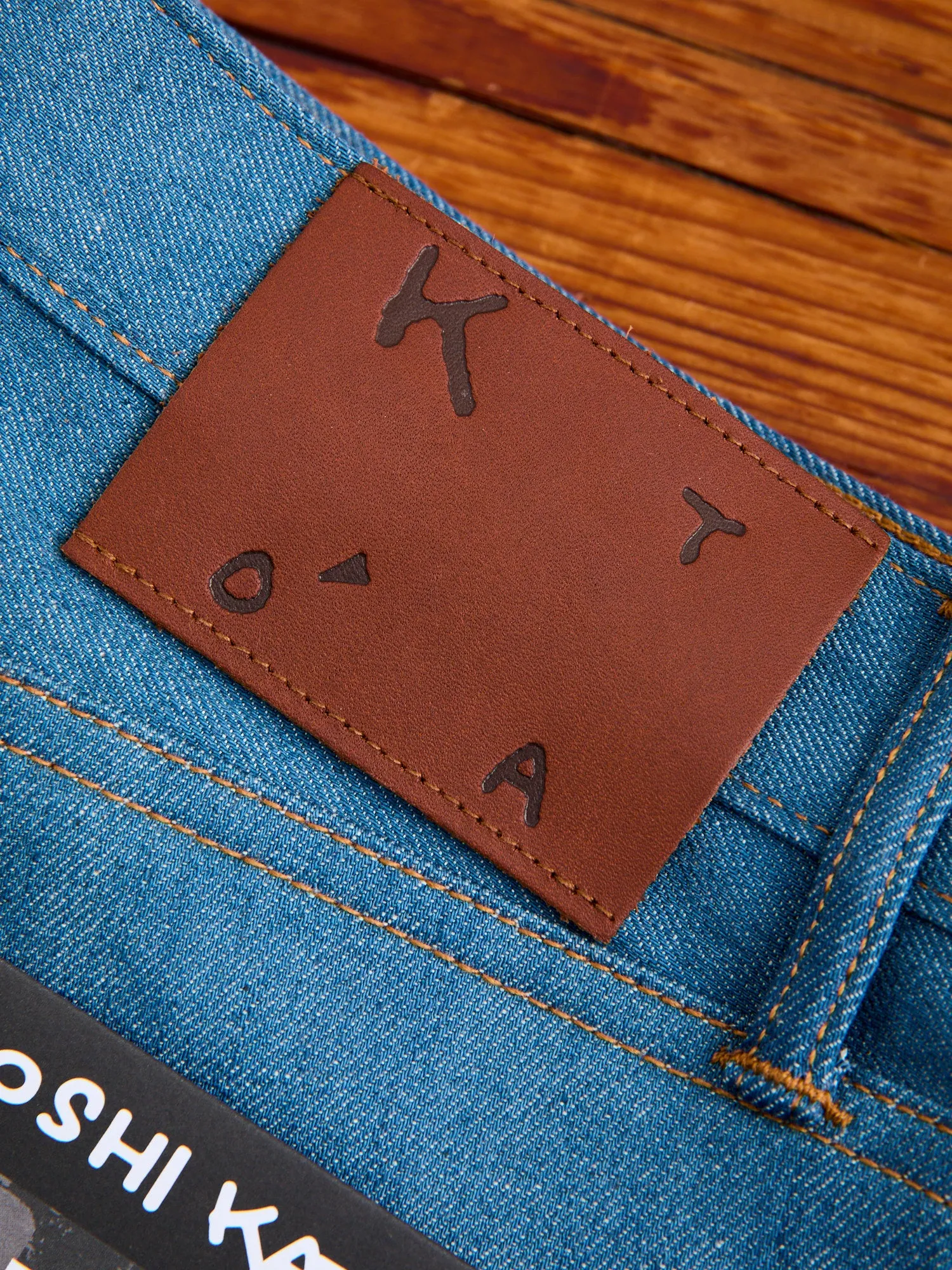 "Old Blue Raw" 10.5oz Indigo Stretch Selvedge Denim - Pen Slim