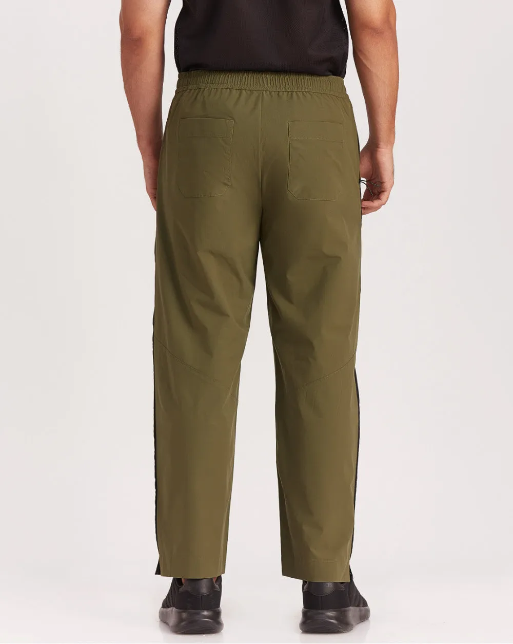 Regular Fit All-Day Track Pants - Olive
