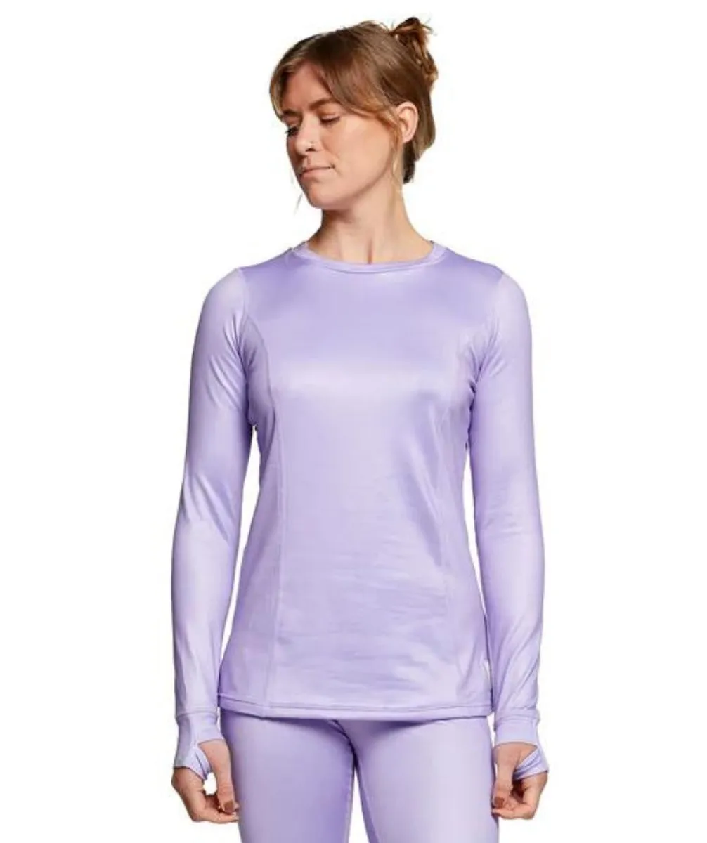 Rojo Best Living Womens Plus Size Thermal Top Mauve Sizes 3XL - 5XL