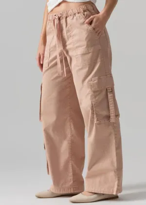 Sanctuary Parachute Cargo Pant - Bare Nude