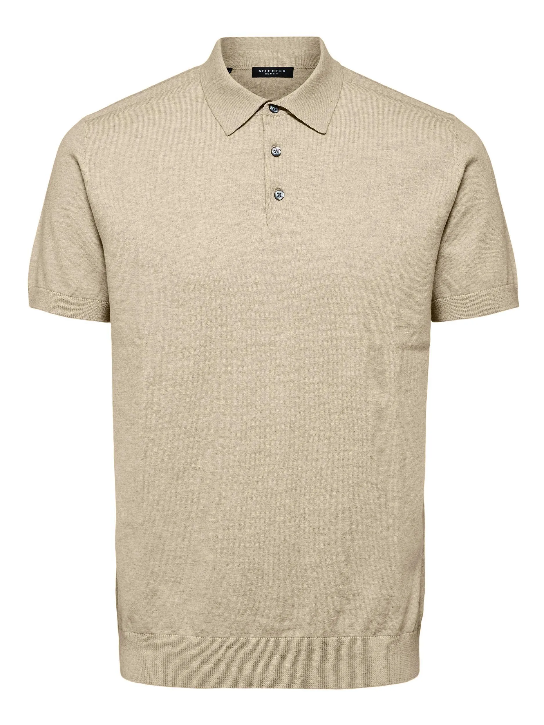 Selected Homme Berg - Polo med korte ærmer