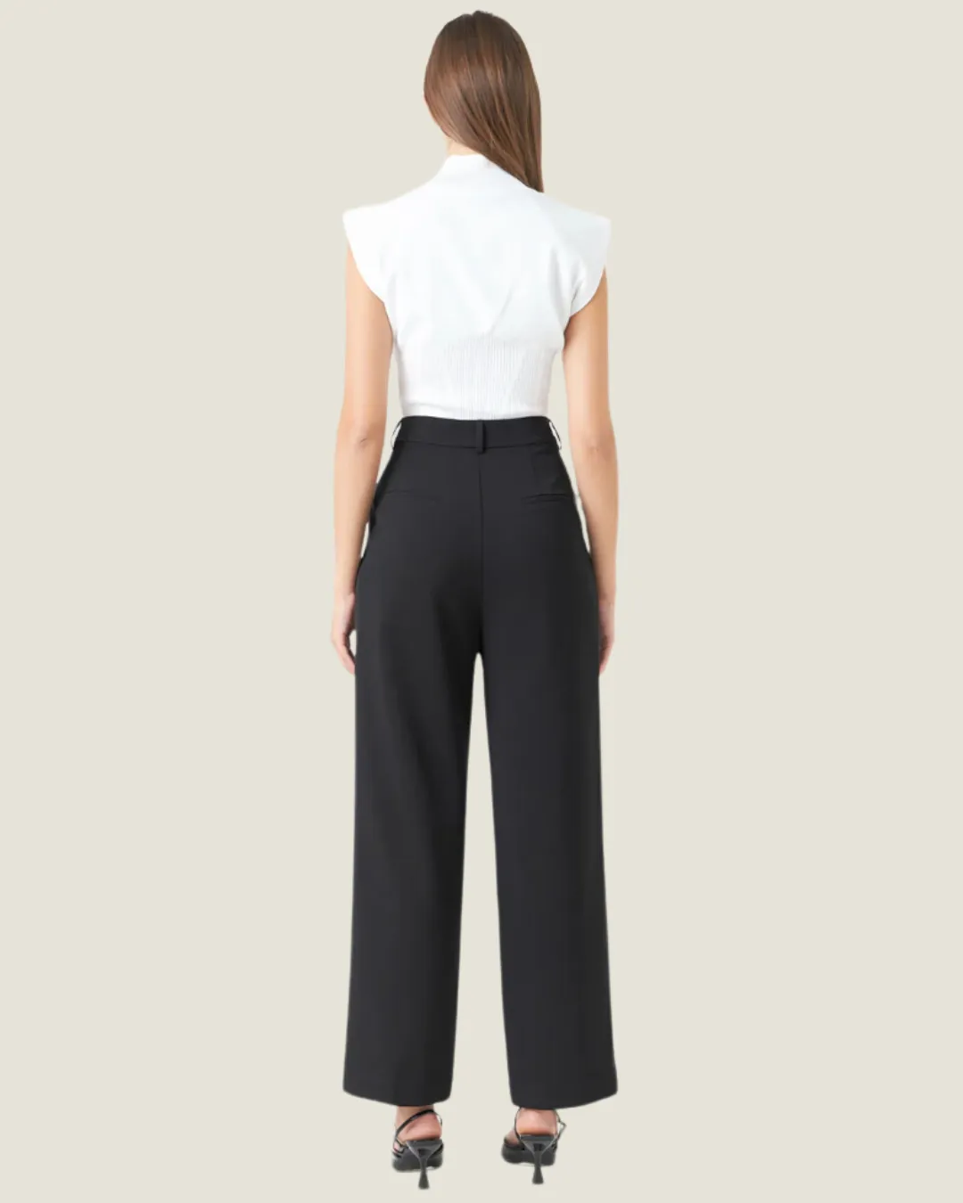 The Party Pants: Black Beaded Pants
