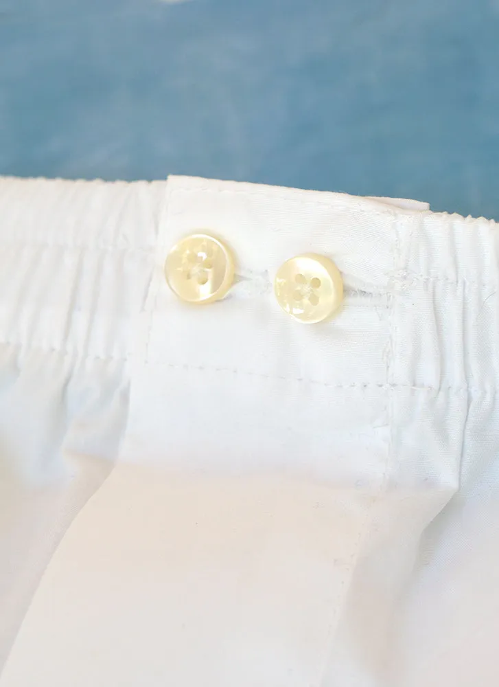 The Perfect Boxer Short in White Poplin