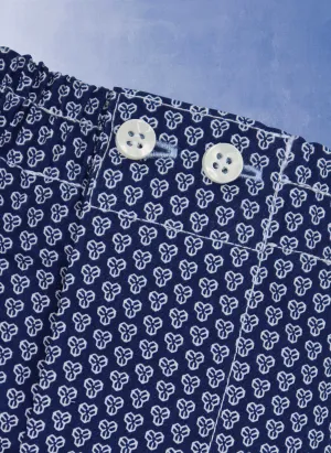 The Perfect Boxer Short Navy Print
