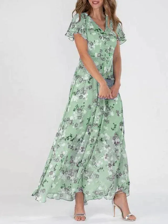 Victoria - Glamorous Tummy Covering Dress