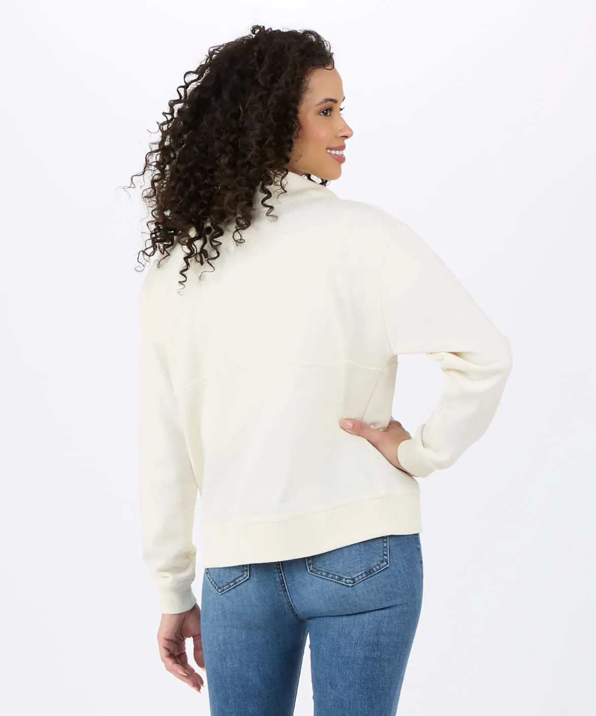 Women's Long Sleeve Lace Up Pullover
