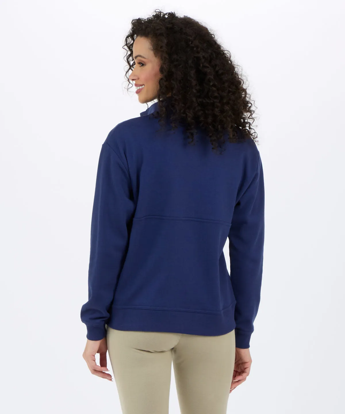 Women's Long Sleeve Lace Up Pullover