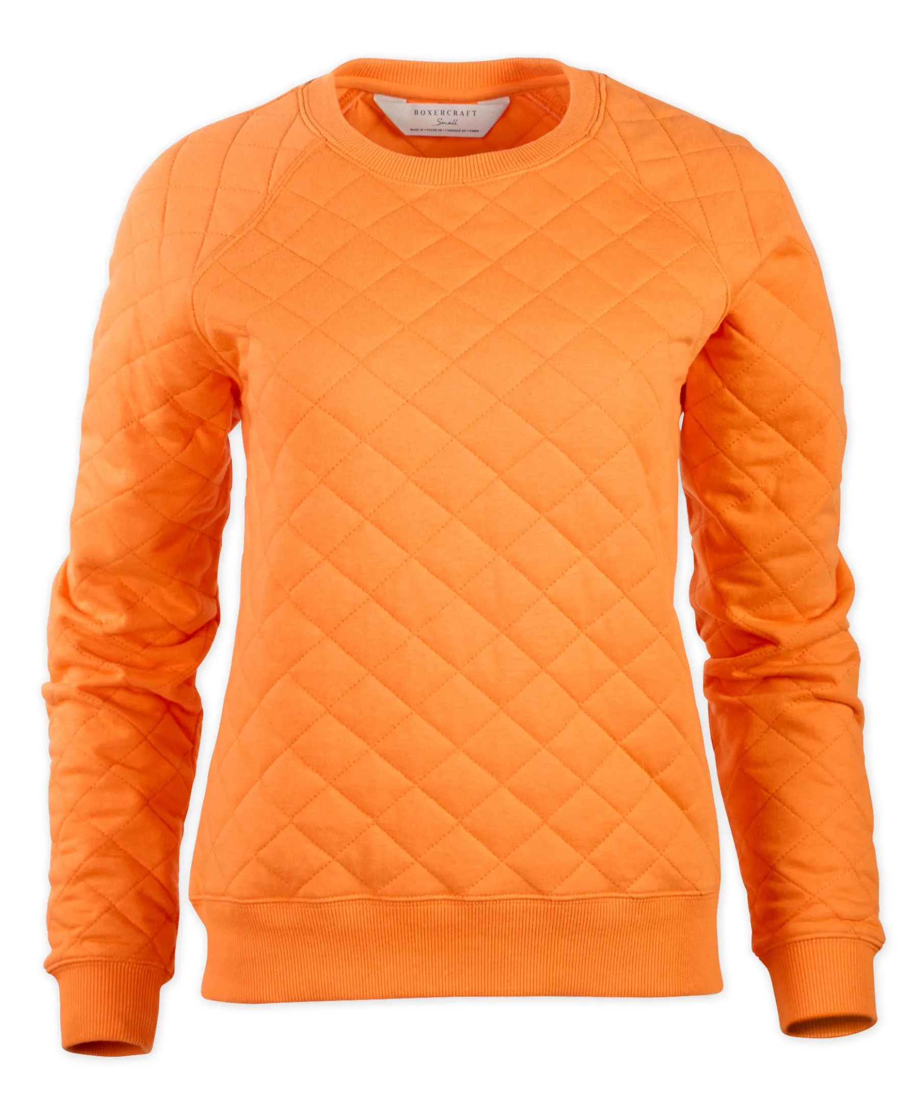 Women's Quilted Crew