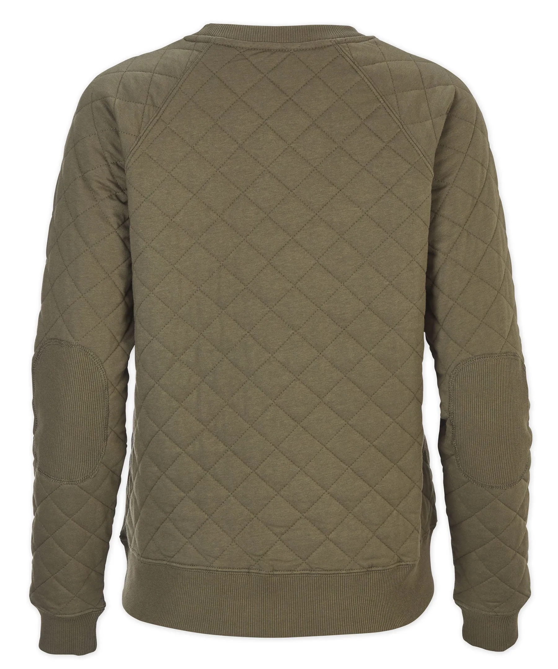 Women's Quilted Crew