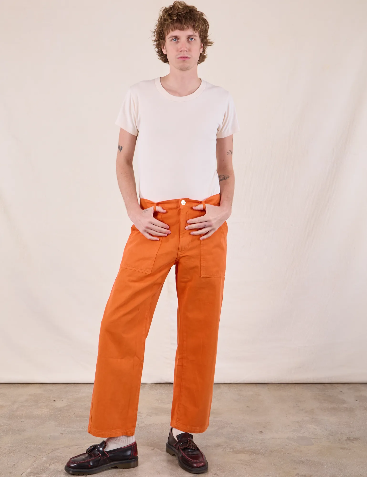 Work Pants - Construction Orange