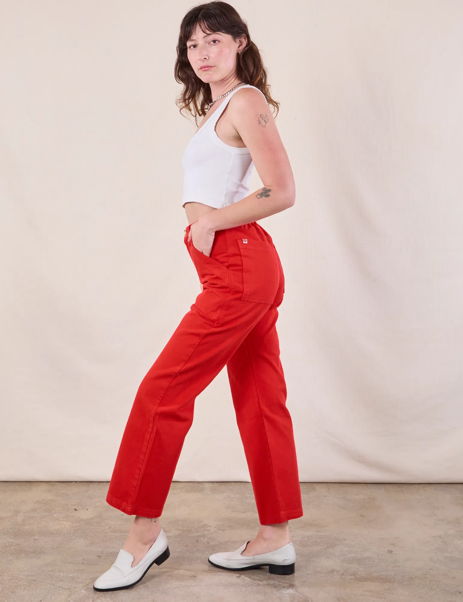 Work Pants - Mustang Red