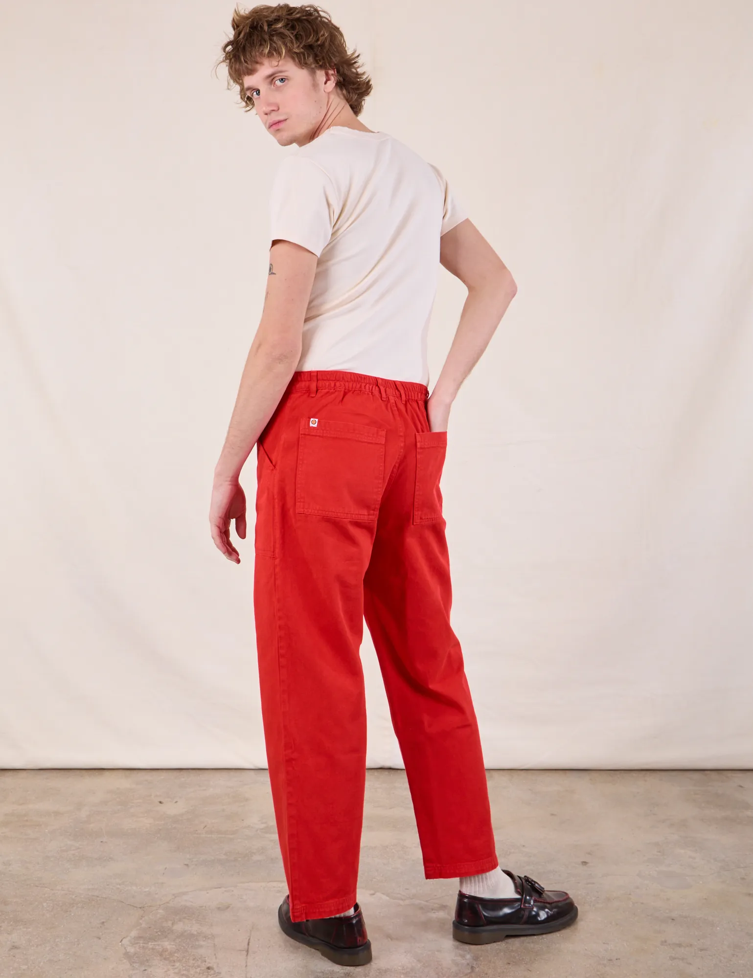 Work Pants - Mustang Red