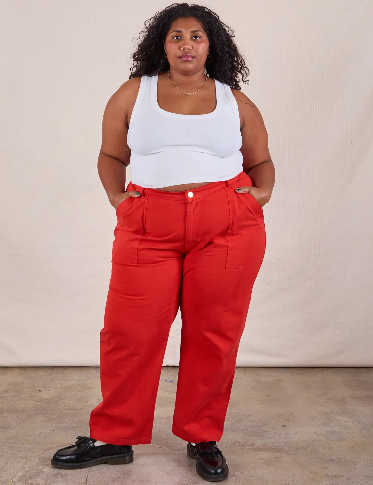 Work Pants - Mustang Red